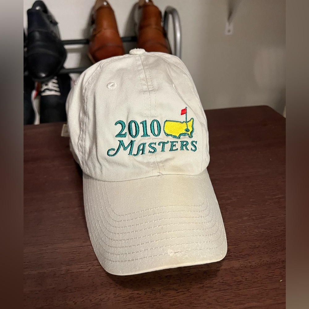 MASTERS 2010 Golf Strapback Hat
